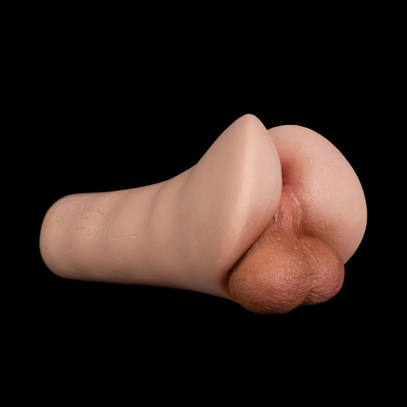 Produkttitel: Rebecca: Masturbator für Männer mit Silikon-Analkanal & Hodensack