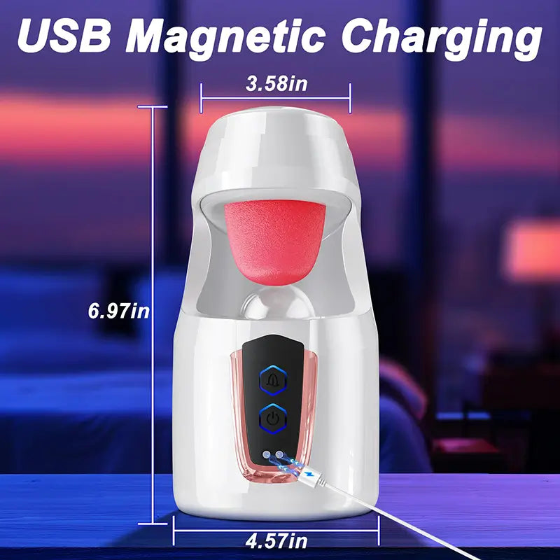 XG18 Plus: 10 Modi für Lecken und Stoßen Blowjob Eichel Mastubator