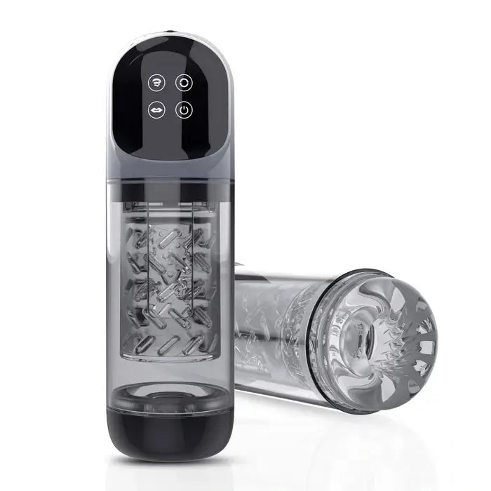 XR3 Plus: 2-in-1 voll wasserdichter Blowjob-Stimulator mit Wasser-Vakuumpumpe