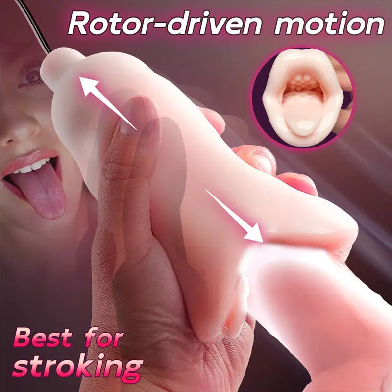 XG22: Blowjob-Stimulator mit 10 Vibrationsmodi für das Eicheltraining