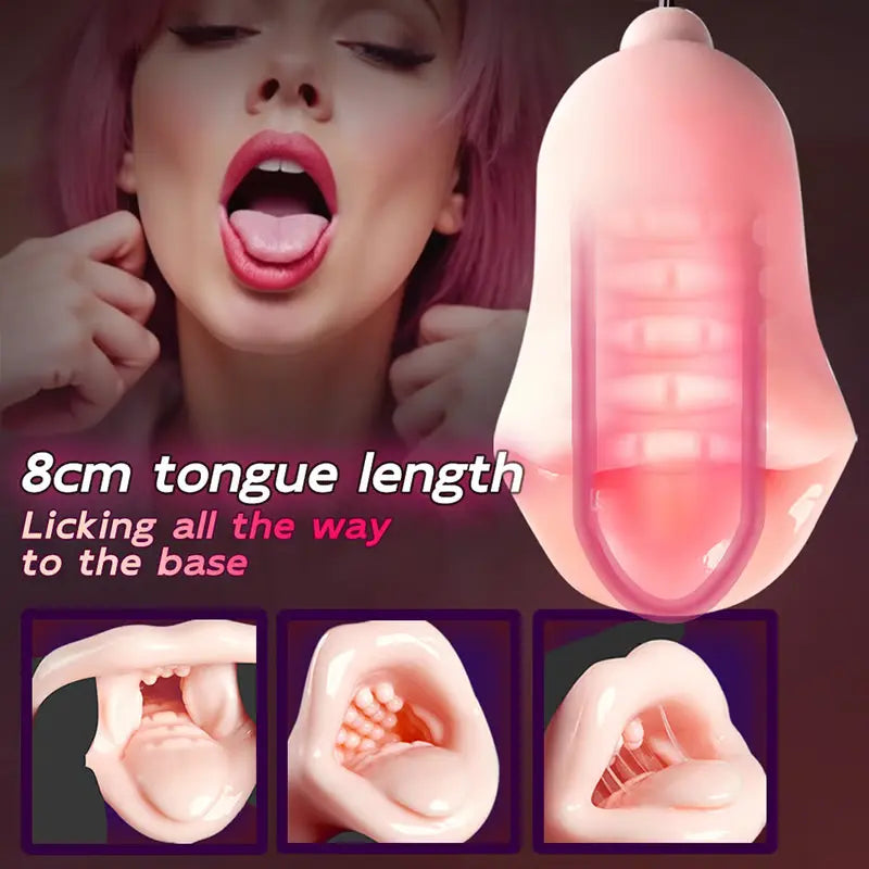 XG22: Blowjob-Stimulator mit 10 Vibrationsmodi für das Eicheltraining