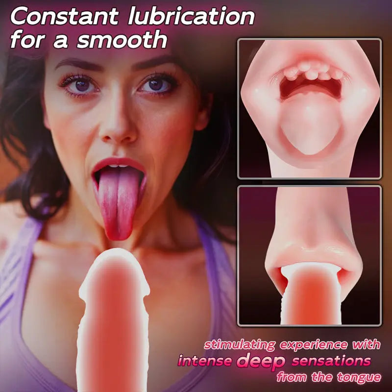 XG22: Blowjob-Stimulator mit 10 Vibrationsmodi für das Eicheltraining