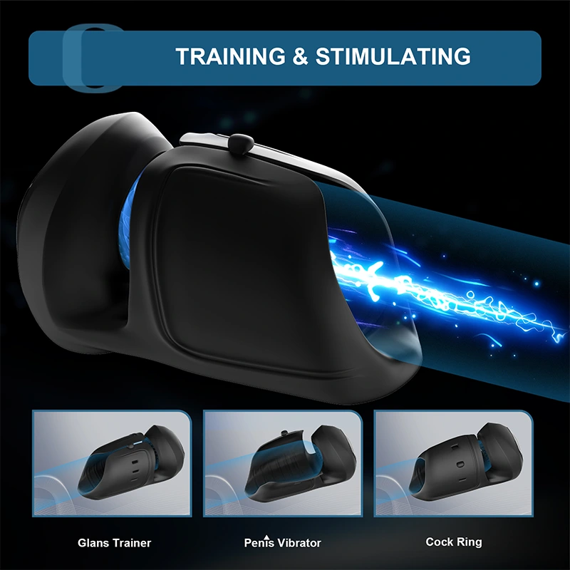 XG8: Einstellbarer Eichel-Trainer mit 10 Vibrationsmodi