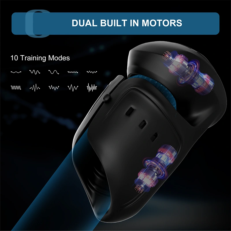 XG8: Einstellbarer Eichel-Trainer mit 10 Vibrationsmodi