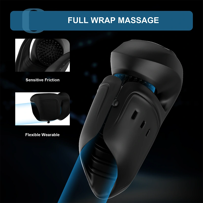 XG8: Einstellbarer Eichel-Trainer mit 10 Vibrationsmodi