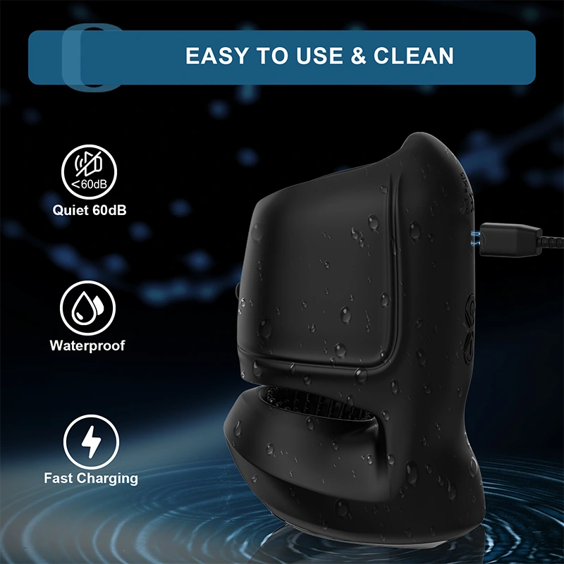 XG8: Einstellbarer Eichel-Trainer mit 10 Vibrationsmodi