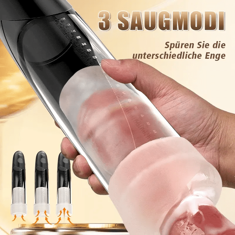 Bathfun: Elektrische Vakuum-Saugpenispumpe mit intensiver Saugkraft