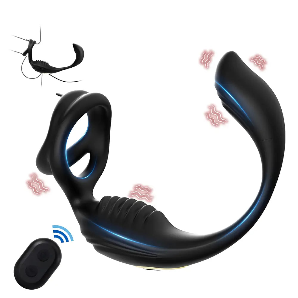 PM5: Elektrischer Prostata-Massager zur Stimulation von Penis, Hoden und Damm