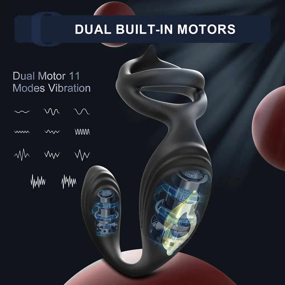 PM5: Elektrischer Prostata-Massager zur Stimulation von Penis, Hoden und Damm