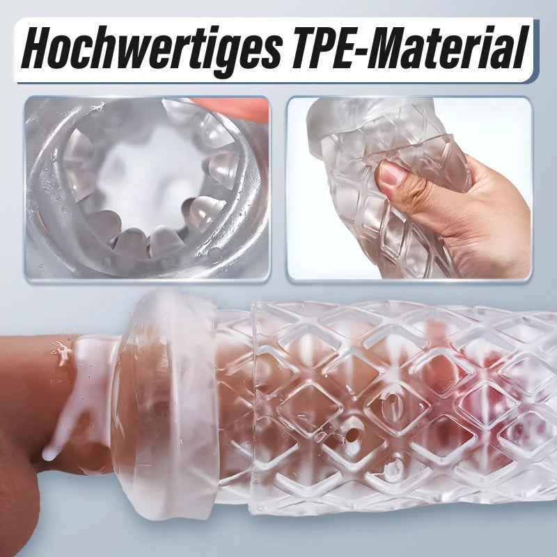XP6: Elektrische Hydrotherapie-Wasservortex Penispumpe mit 6 Saugmodi
