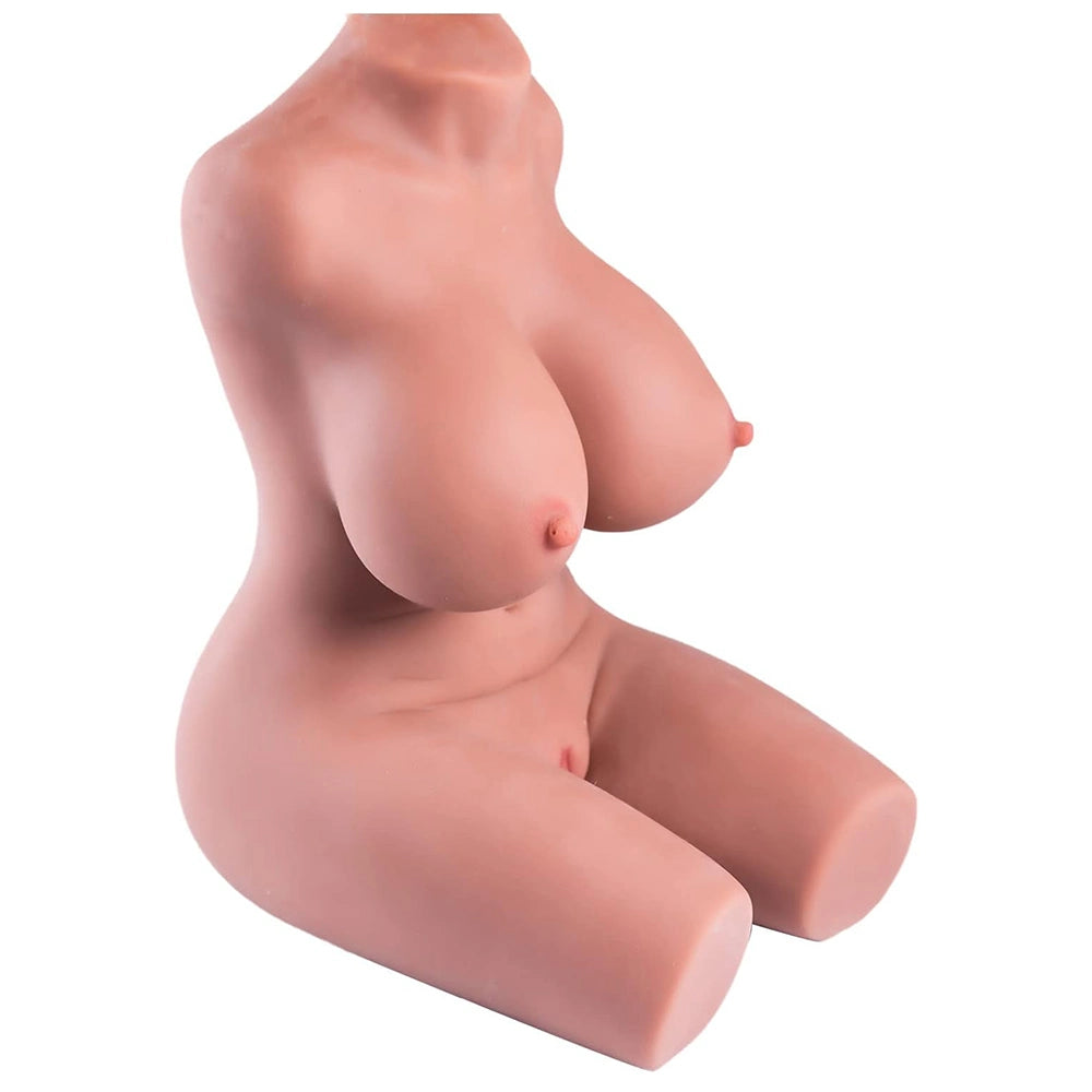 Alina: 3,12 kg kleiner brauner Masturbator-Torso für Anfänger