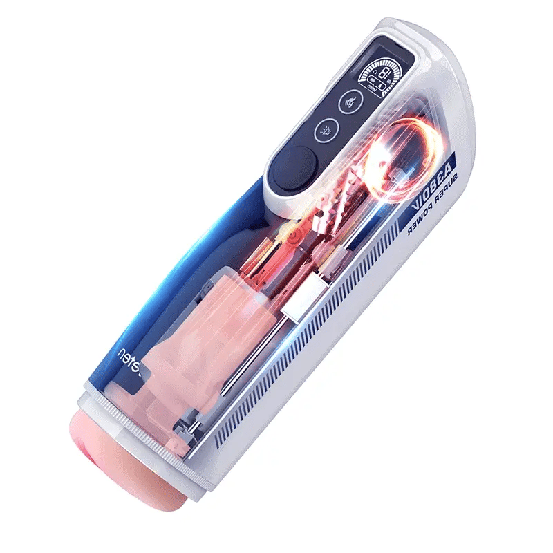 Leten A380 IV: Schwingender Piston 10 Stoßfunktion Smart Heating Männlicher Masturbator