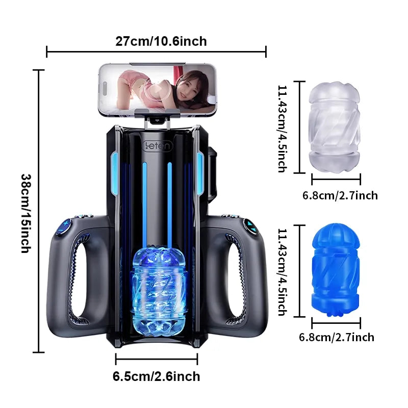 Leten Cannon King: Vollautomatischer Quickshot Masturbator