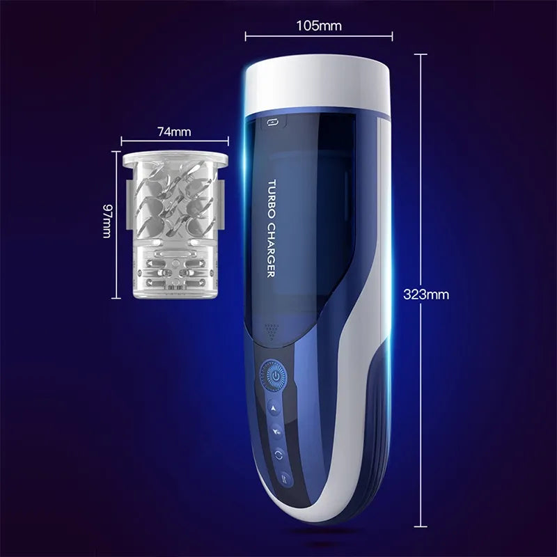 Leten Turbo Charger: 460 Umdrehungen/Minute Rotation Masturbator