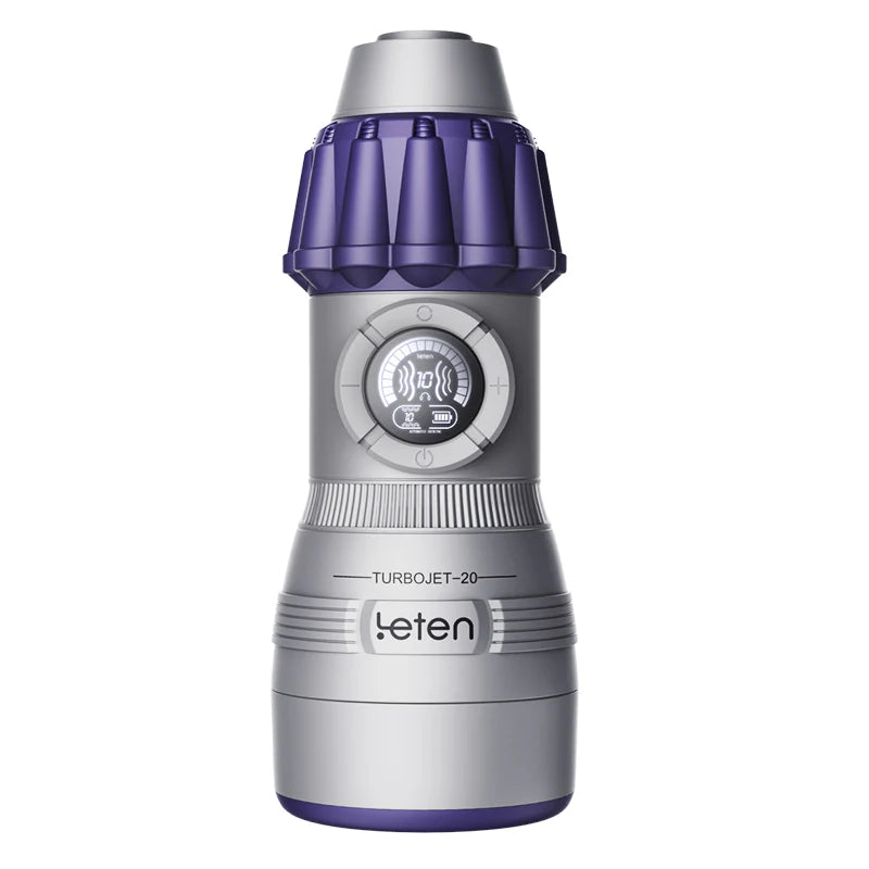 Leten Turbojet-20: Deep Throat Absaugung & starke Vibration Masturbator