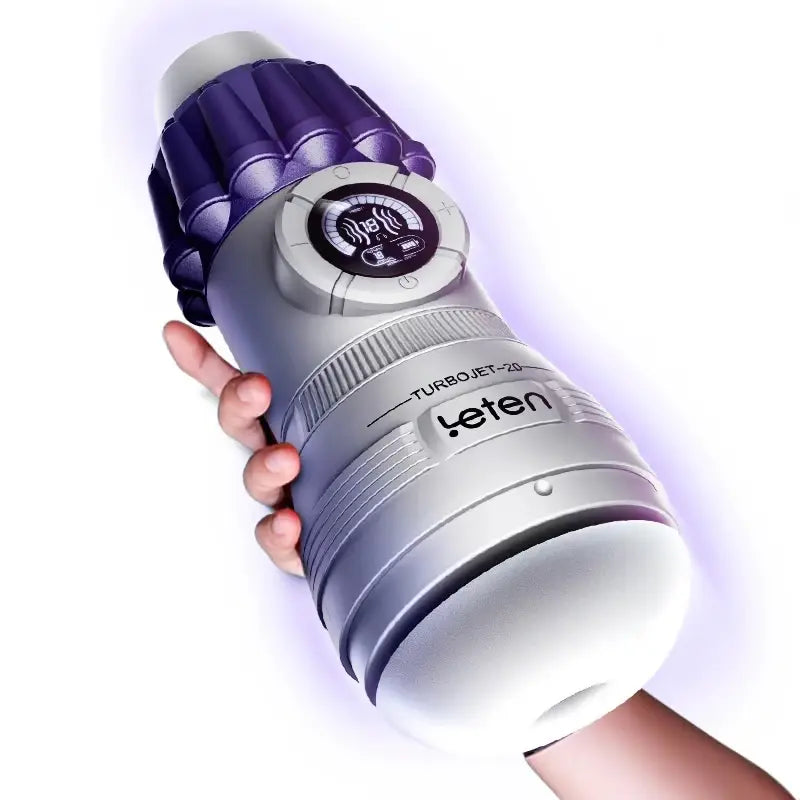 Leten Turbojet-20: Deep Throat Absaugung & starke Vibration Masturbator