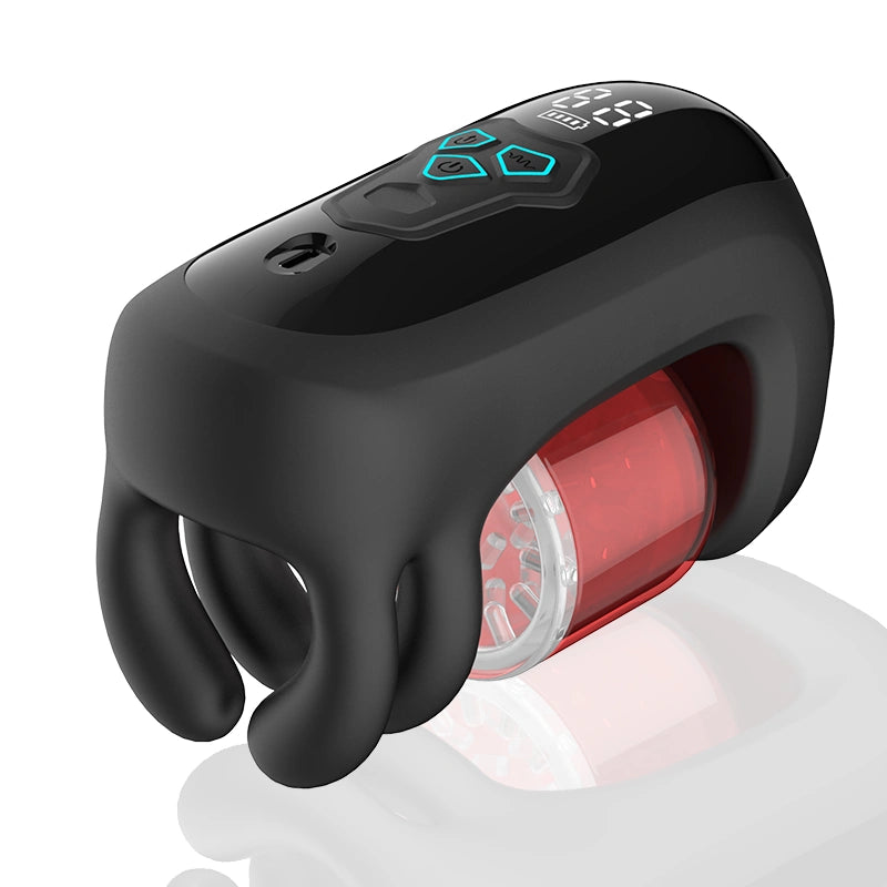 XG10: Männlicher Eicheltrainer mit 9 Beiß Rotations & Vibrationsmodi