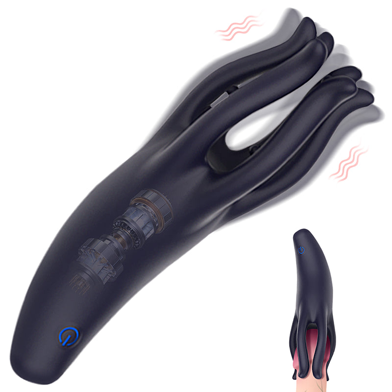 XG17: Monster-Tentakel-Eichelvibrator mit 10 Vibrationsmodi