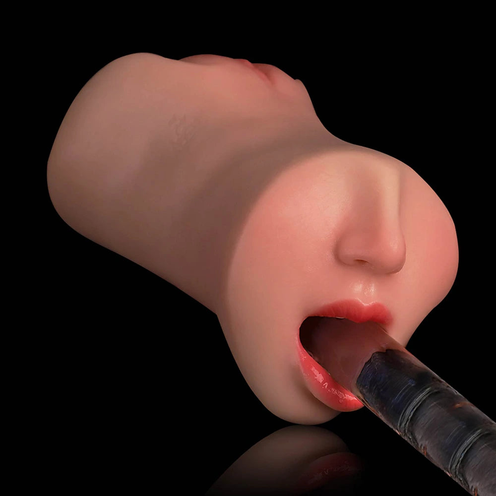 Janice : 907 g, la chatte de poche en silicone la plus réaliste avec bouche, vagin et anus