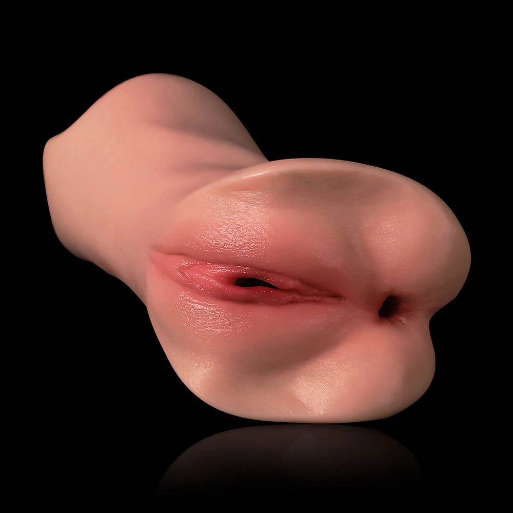 Janice : 907 g, la chatte de poche en silicone la plus réaliste avec bouche, vagin et anus