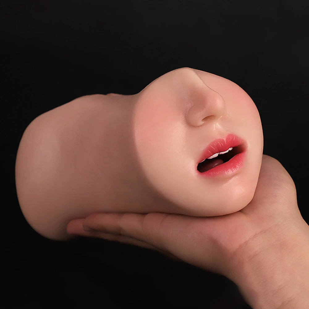 Janice : 907 g, la chatte de poche en silicone la plus réaliste avec bouche, vagin et anus