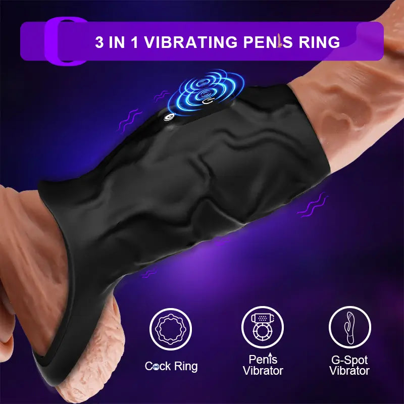 PR11: Penisring mit 10 Vibrationsmodi