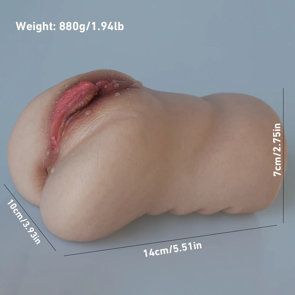Eva: 879g Realistic Vagina Masturbator