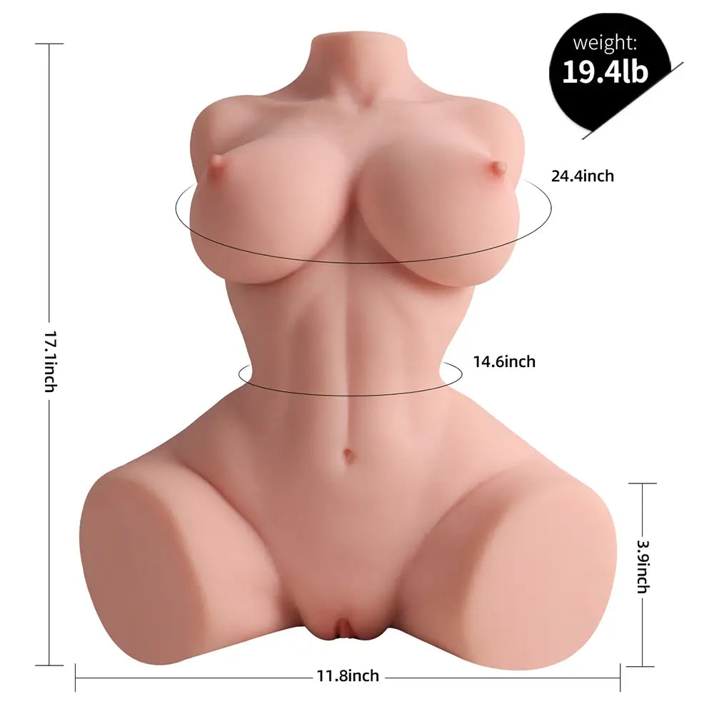 Daisy: 8,75kg Realistische Sex Torso