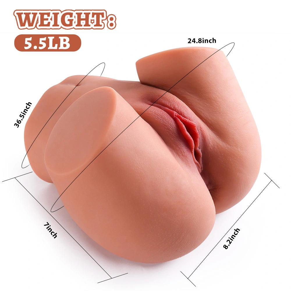 Tracey: 2,5 kg realistisches kleines Po-Sextoy für Einsteiger
