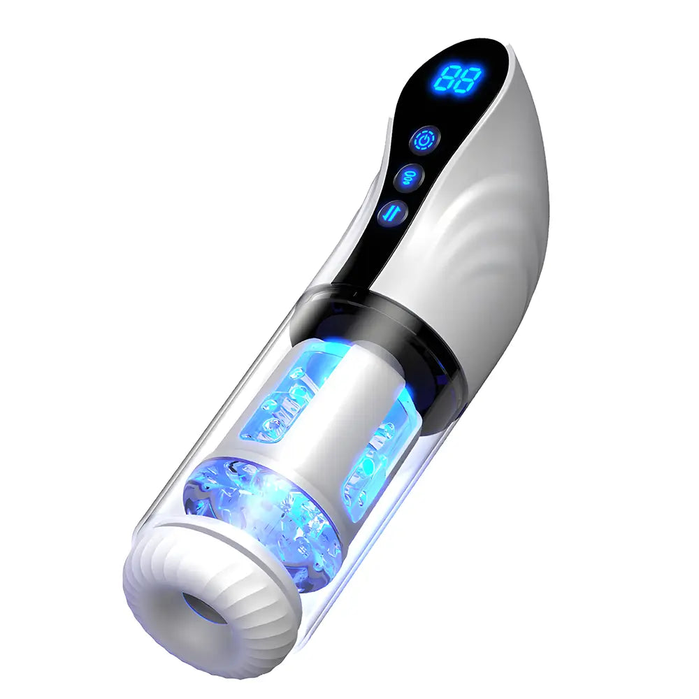 XS17: Automatischer Rotierender Masturbator mit 9 Saugen und Stoßfunktion