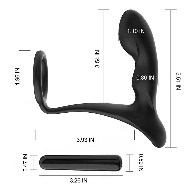 PM1: Silikon Prostata Massager