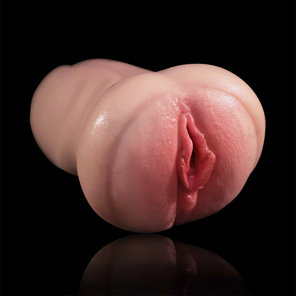 Mia: 757g Silikon Taschenmuschi mit großen Lippen