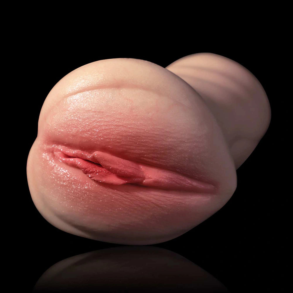 Mia: 757g Silikon Taschenmuschi mit großen Lippen