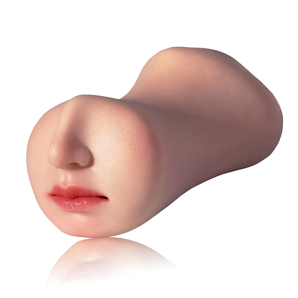 Emma: 1,04kg Silikon Taschenmuschi mit Mund, Vagina, Anus