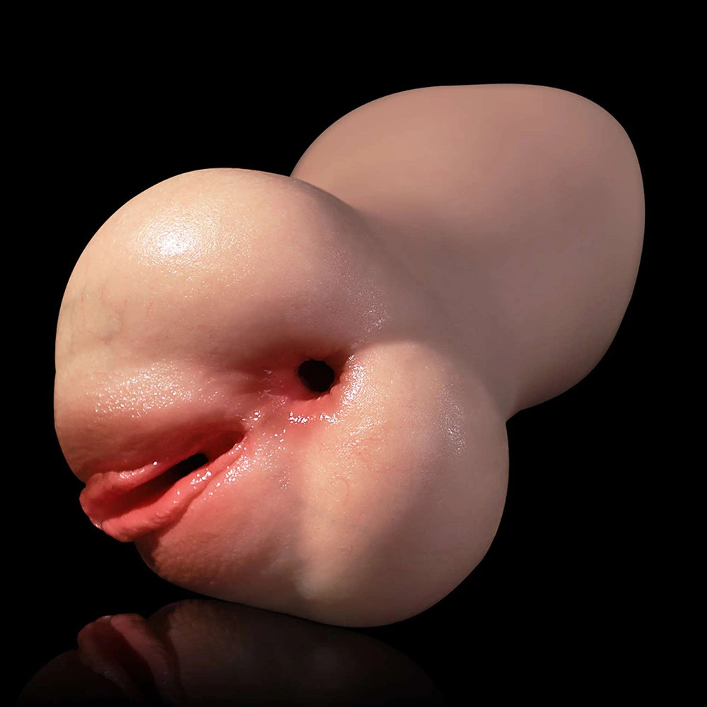 Emma: 1,04kg Silikon Taschenmuschi mit Mund, Vagina, Anus