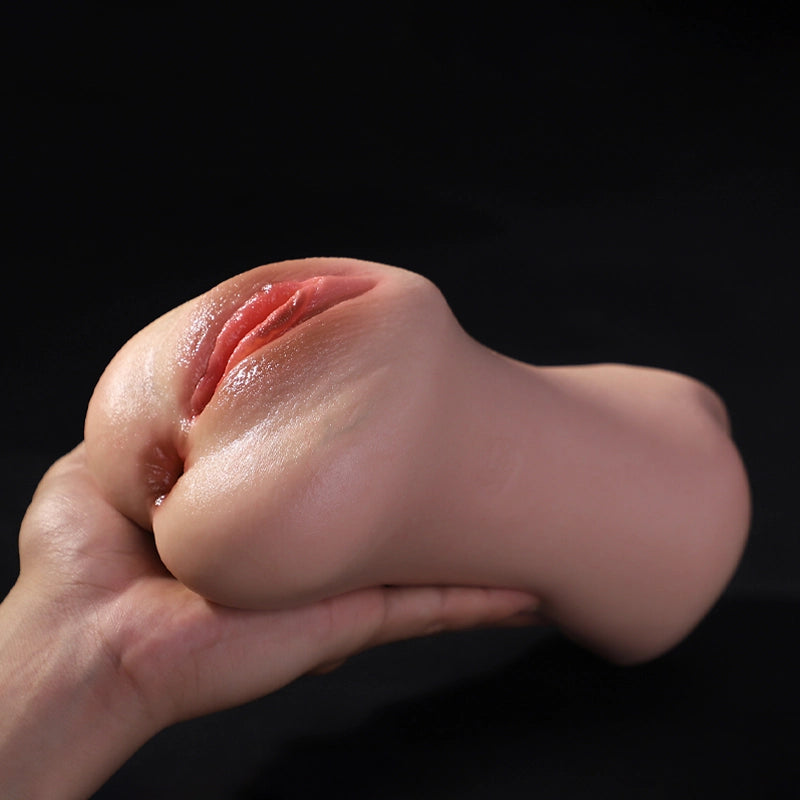Emma: 1,04kg Silikon Taschenmuschi mit Mund, Vagina, Anus