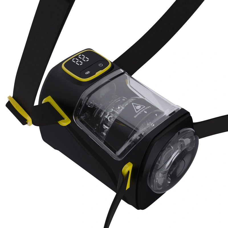 XT2 : Masturbateur masculin mains libres avec cordon, 9 modes de poussée et de vibration