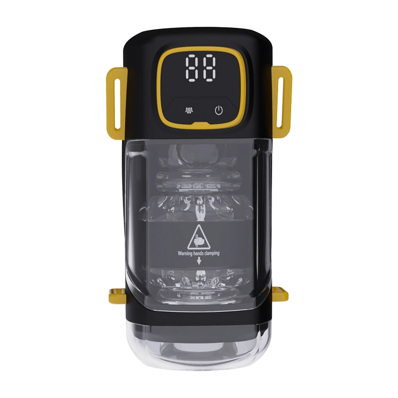 XT2 : Masturbateur masculin mains libres avec cordon, 9 modes de poussée et de vibration