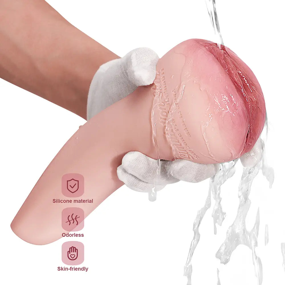 Dawn: 730g Voll Silicone Pussy mit Jungfrauenschamlippen