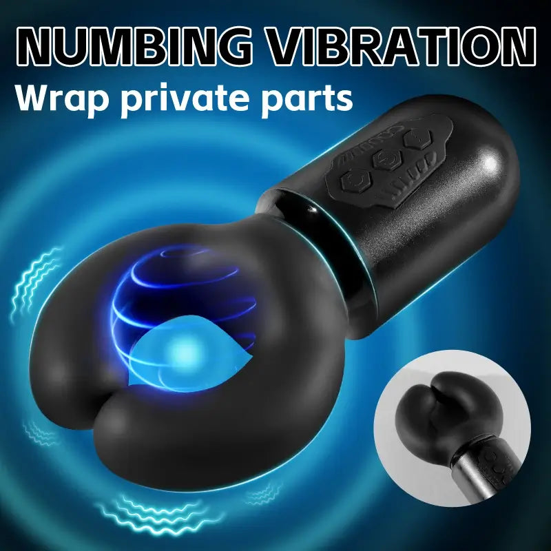 XG19: Wasserdichter Eichelstimulator mit Clip-Vibrationsfunktion