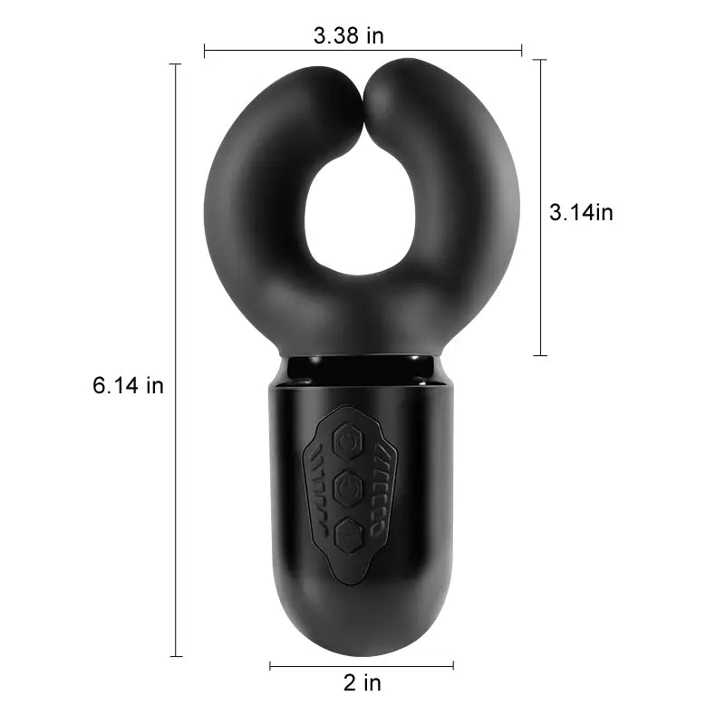 XG19: Wasserdichter Eichelstimulator mit Clip-Vibrationsfunktion