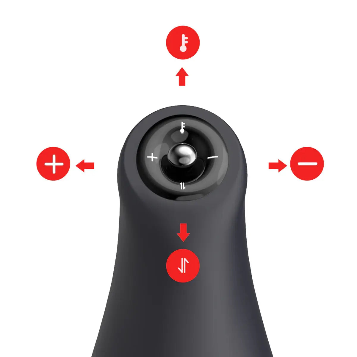 XV9: Blowjob Machine mit Sofortwärme, Stoßfunktion & Joystick-Control
