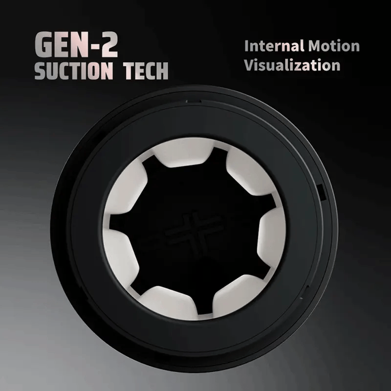 XS7: Masturbator mit Gen 2 Kontraktion, Saugfunktion & Vibration