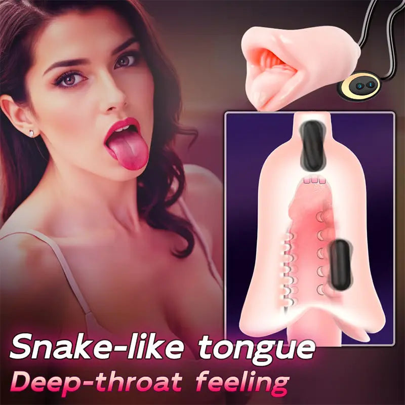 XG22: Blowjob-Stimulator mit 10 Vibrationsmodi für das Eicheltraining