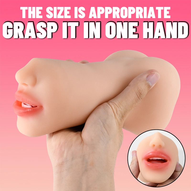 Eliza: 733g Realistischer 3‑in‑1 Doppelseitiger Pocket Pussy