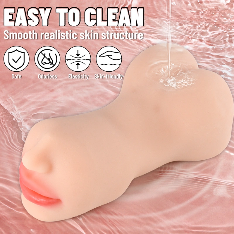 Eliza: 733g Realistischer 3‑in‑1 Doppelseitiger Pocket Pussy