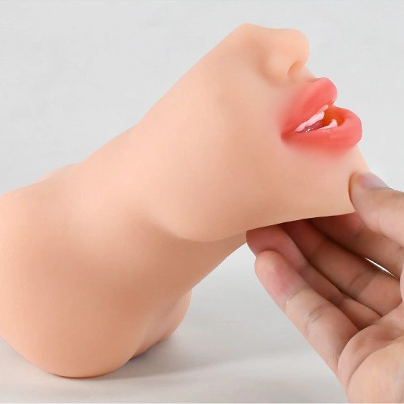 Eliza: 733g Realistischer 3‑in‑1 Doppelseitiger Pocket Pussy
