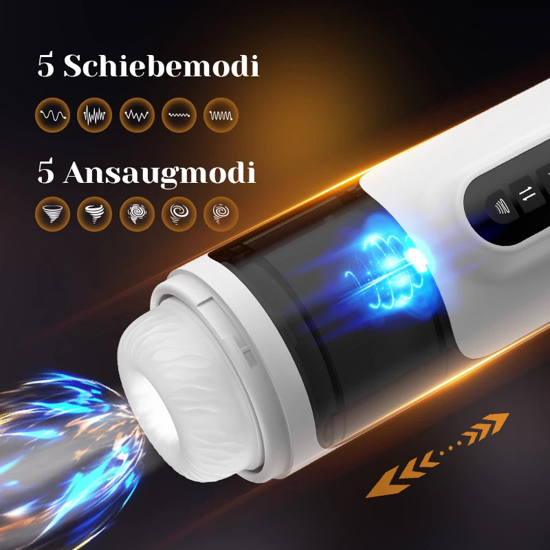 XS6: Elektrischer Handsfree Masturbator mit leistungsstarkem Motor