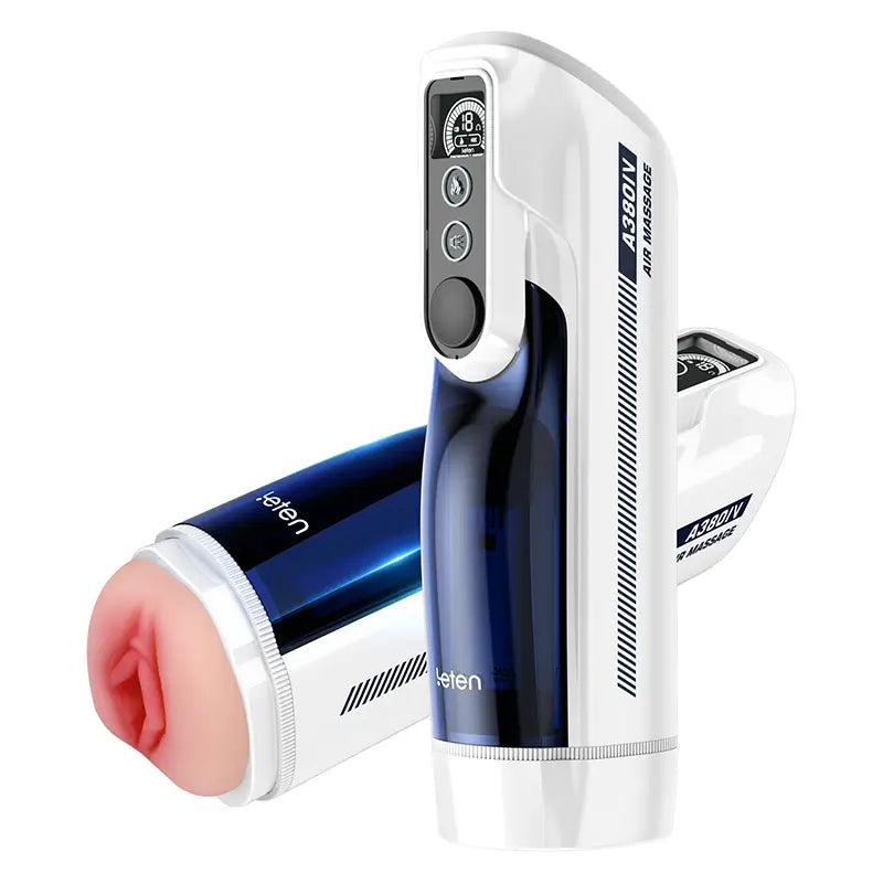 Leten A380 IV: Schwingender Piston 10 Stoßfunktion Smart Heating Männlicher Masturbator