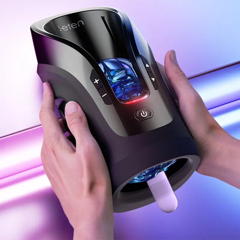 Leten Cannon King Mini: Quickshot Thrusting Masturbator